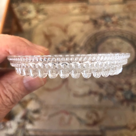 Iittala Finland Kastehelmi vintage dewdrop glass coasters - Picture 4 of 4